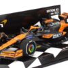 1:43 McLaren F1 MCL38 Oscar Piastri 2024 Imola GP - Limited Edition Resin Model by Minichamps