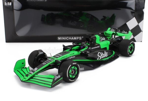 Stake F1 Team Kick Sauber C44 Valtteri Bottas 2024 - Limited Edition Diecast Model by Minichamps - 1:18 Scale