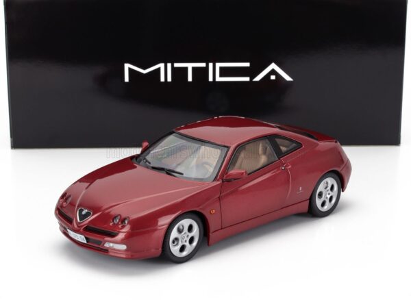 Mitica - 1:18 Alfa Romeo GTV V6 1998 Proteo Red - Limited Edition Diecast Model