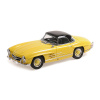 minichamps - 1:18 mercedes-benz 300 sl roadster (w198) - 1958 - yellow - w/ hardtop