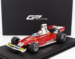 GP Replicas - 1:18 Ferrari 312 T #2 Clay Regazzoni Grand Slam Winner US GP Long Beach 1976 with Driver - Limited Edition Resin Model