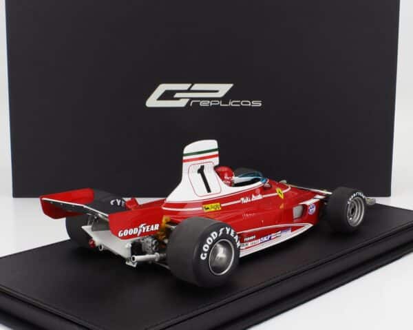 GP Replicas - 1:18 Ferrari 312 T (1976) #1 Niki Lauda Winner 1976 Brazilian GP with Driver - Limited Edition Resin Model
