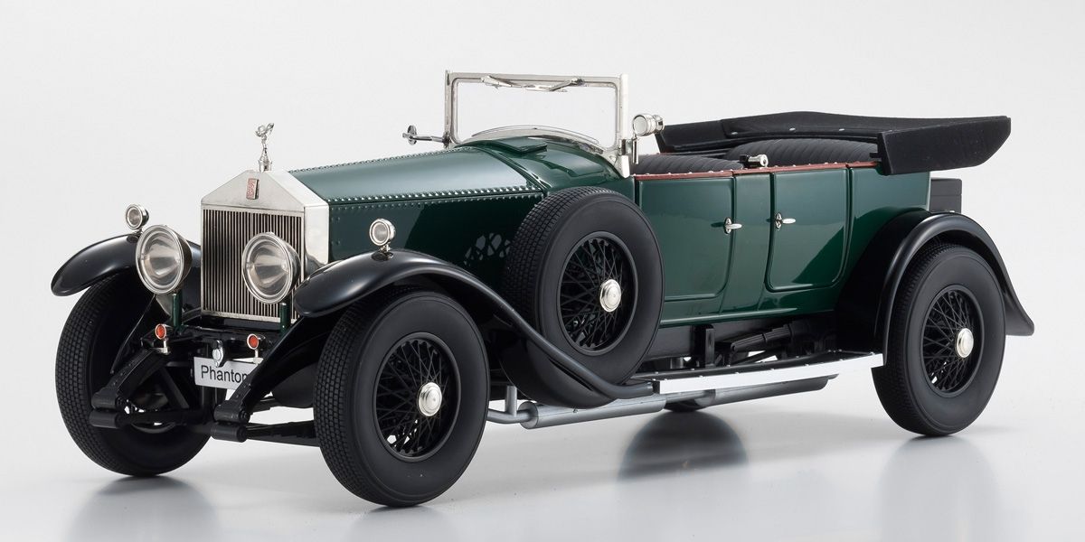Kyosho KY8931G 1:18 Rolls Royce Phantom I Green 1926 Diecast Model Car