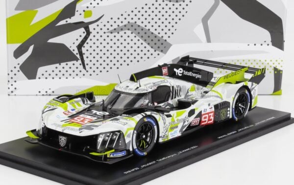 Spark - 1:18 Peugeot 9X8 No.93 24h Le Mans 2024 M.Jensen, N.Muller, J.E.Vergne - Resin Model