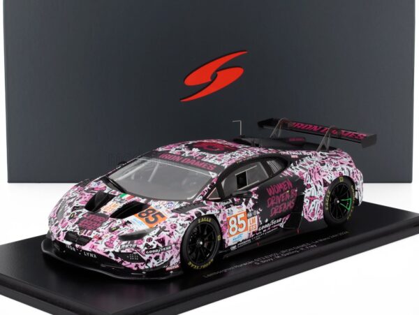 Spark - 1:18 Lamborghini Huracan GT3 EVO Iron Dames No.85 24h Le Mans 2024 - Bovy, Frey, Gatting - Resin Model