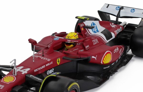 Bburago 1:18 Ferrari SF-25 No.44 Lewis Hamilton 2025 (18-16816-H) Diecast Model 13 Bburago 1:18 Ferrari SF-25 No.44 Lewis Hamilton 2025 (18-16816-H) Diecast Model