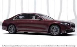 norev - 1:18 mercedes-benz s-class amg-line 2021 red metallic