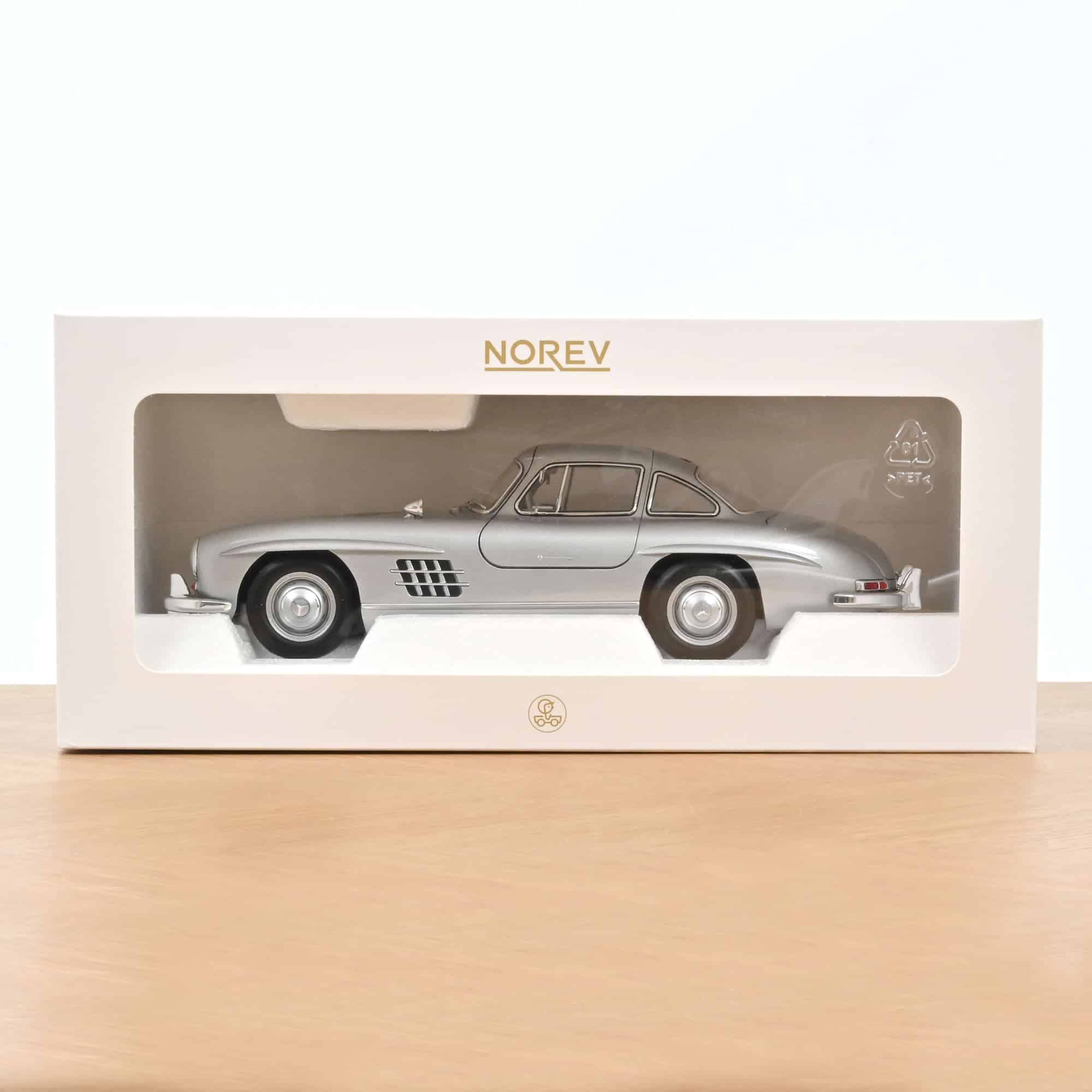 Norev 1:18 Mercedes-Benz 300 SL Silver 1954 (NV183857) Diecast Model 8 Norev 1:18 Mercedes-Benz 300 SL Silver 1954 (NV183857) Diecast Model