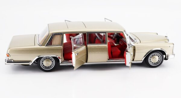 1:18 Mercedes-Benz 600 Pullman Limousine Champagne - Diecast Model - NZG Models