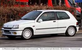 norev - 1:18 renault clio 16s 1991 white