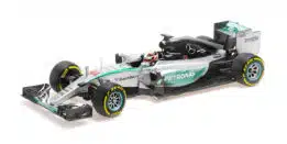 Minichamps - 1:18 Mercedes-AMG Petronas F1 W06 - #44 Lewis Hamilton - Campeón del Mundo 2015