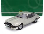 1:18 Ford Capri 2.8 Turbo 1981 Silver Metallic - Limited Edition Resin Model - Cult Scale