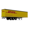 Marge 1902-03-01 Pacton Curtainside DHL Trailer Diecast Model