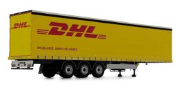 Marge 1902-03-01 Pacton Curtainside DHL Trailer Diecast Model