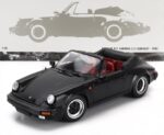 1:18 Porsche 911 Carrera 3.2 Cabriolet Silver 1983 Diecast Model - Minichamps