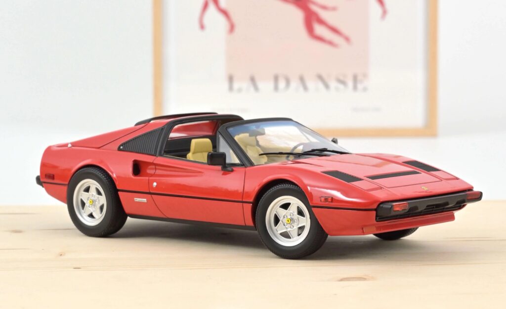 Pre Order the Norev 1:18 Ferrari 308 GTS from Magnum P.I Diecast Model 1 Norev - 1:18 Ferrari 308 GTS 'Magnum P.I' Red (1982) - Diecast Model