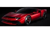 Polistil - 1:18 Ferrari 849 Testarossa 2025 Magma Red Met Window Box Diecast Model