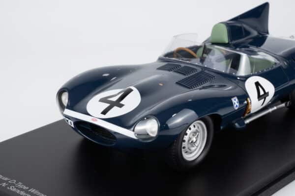 Spark 1:18 Jaguar D Type No.4 Winner 24h Le Mans 1956 N.Sanderson, R.Flockhart (18LM56) Resin Model 12 Spark 1:18 Jaguar D Type No.4 Winner 24h Le Mans 1956 N.Sanderson, R.Flockhart (18LM56) Resin Model