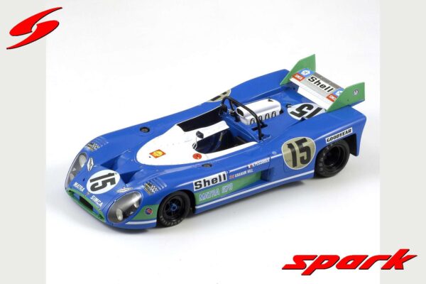 spark - 1:18 matra simca ms 670 #15 winner 24h le mans 1972 h. pescarolo/g. hill