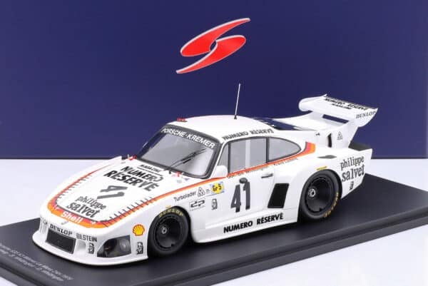 Spark - 1:18 Porsche 935 K3 No.41 Winner 24h Le Mans 1979 - K.Ludqig, B.Whittington, D.Whittington - Resin Model