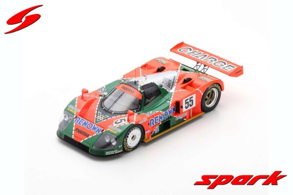 Spark - 1:18 Mazda 787 B #55 Winner 24H Le Mans 1991 V. Weidler/J. Herbert/B. Gachot