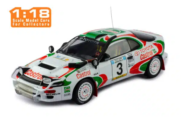 Ixo - 1:18 Toyota Celica Turbo 4WD (ST185) #3 Safari Rally 1993 I.Duncan/I.Munro