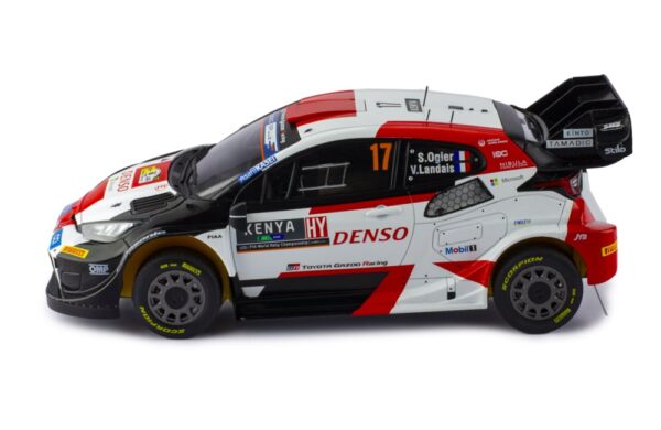 Ixo 1:18 Toyota GR Yaris Rally1 #17 Winner Safari Rally 2023 S.Ogier, L.Vincent