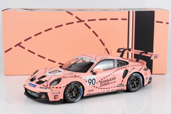 Ixo 1:18 Porsche 911 GT3 #90 Josh Malin Brands Hatch Porsche Cup 2023 (18RMC225.22) Limited Edition Diecast Model