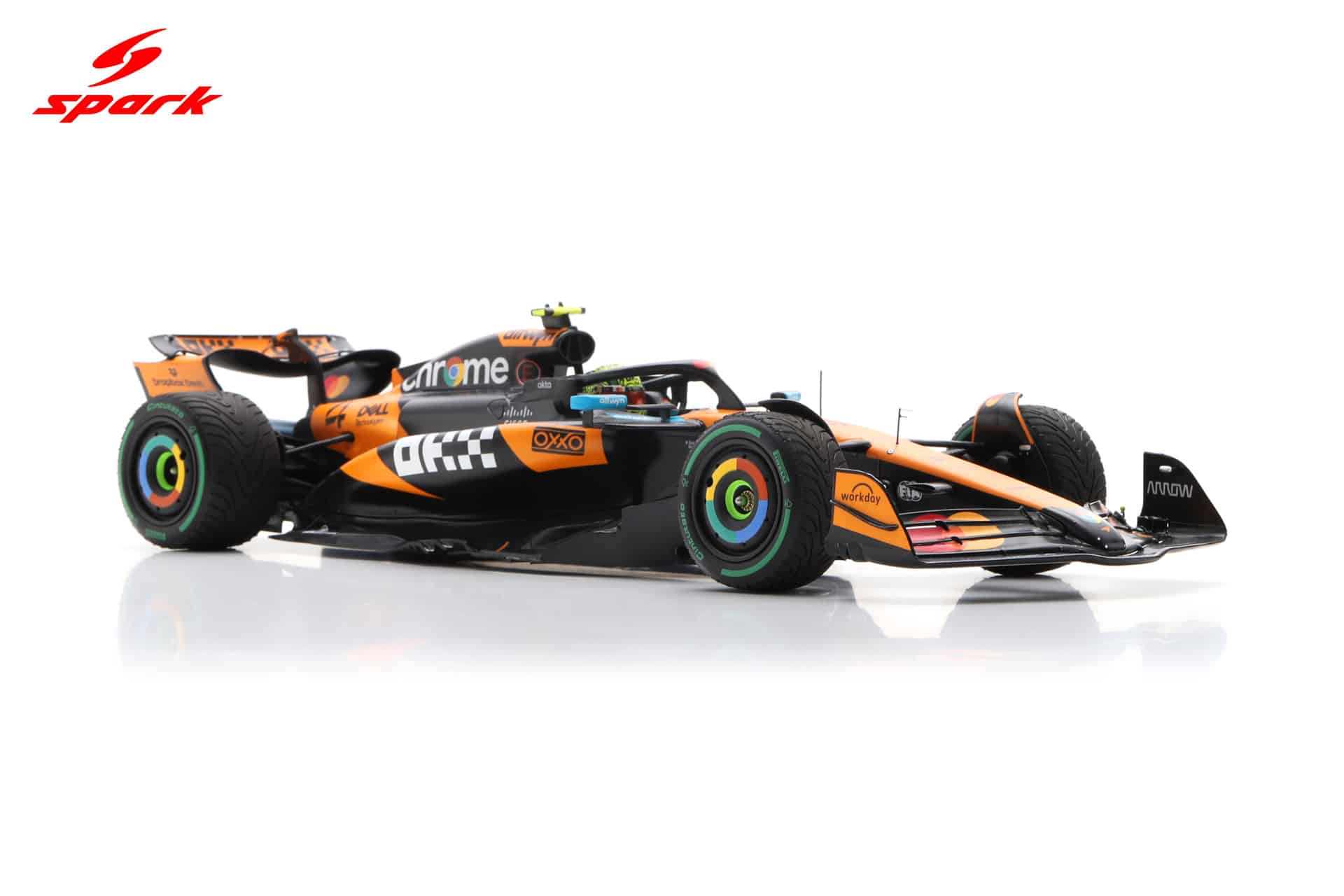 Spark 1:18 McLaren F1 MCL39 No.4 Lando Norris Winner Australian GP 2025 (18S1009) Resin Model 4 Spark 1:18 McLaren F1 MCL39 No.4 Lando Norris Winner Australian GP 2025 (18S1009) Resin Model - Image 4