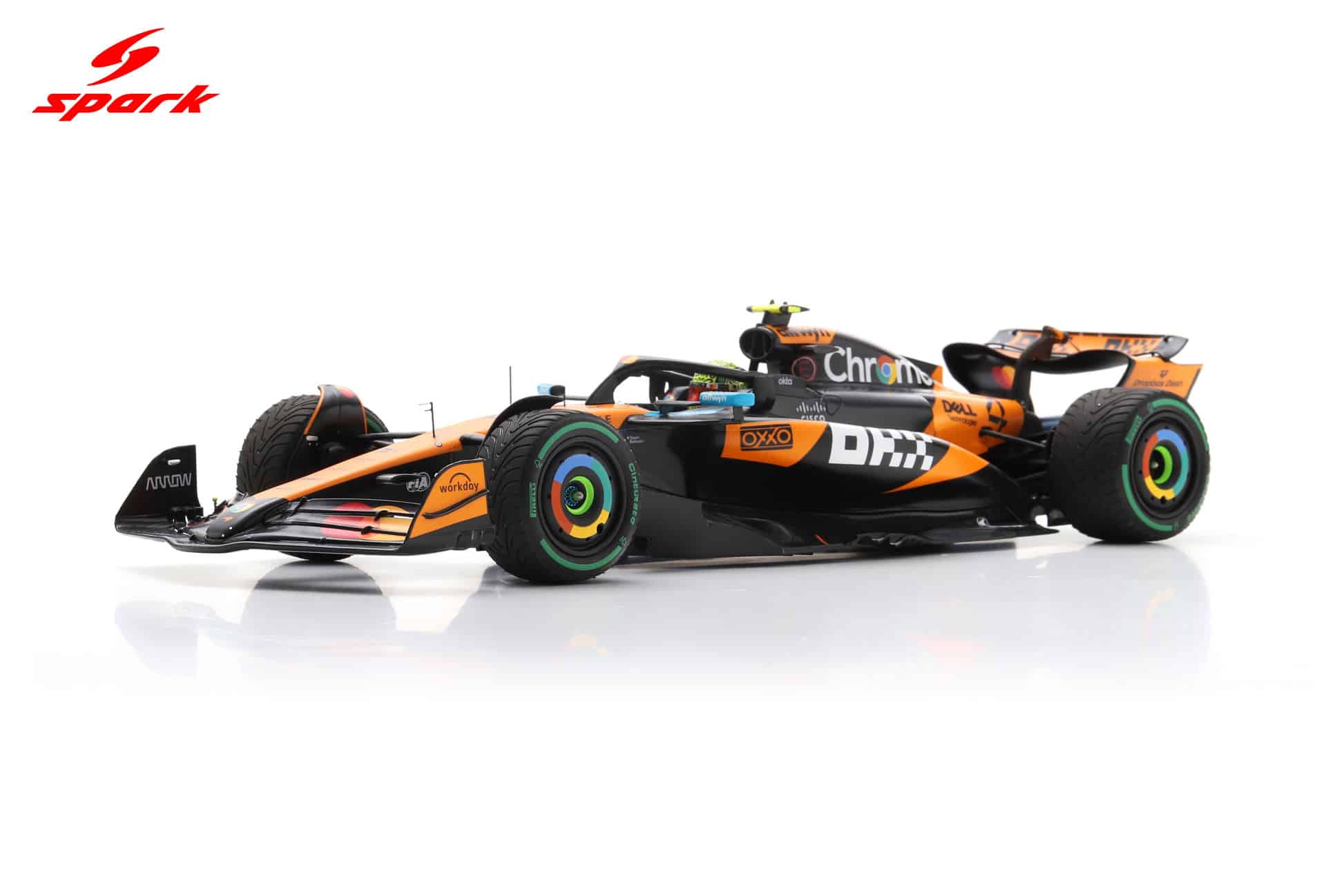 Spark 1:18 McLaren F1 MCL39 No.4 Lando Norris Winner Australian GP 2025 (18S1009) Resin Model 2 Spark 1:18 McLaren F1 MCL39 No.4 Lando Norris Winner Australian GP 2025 (18S1009) Resin Model - Image 2
