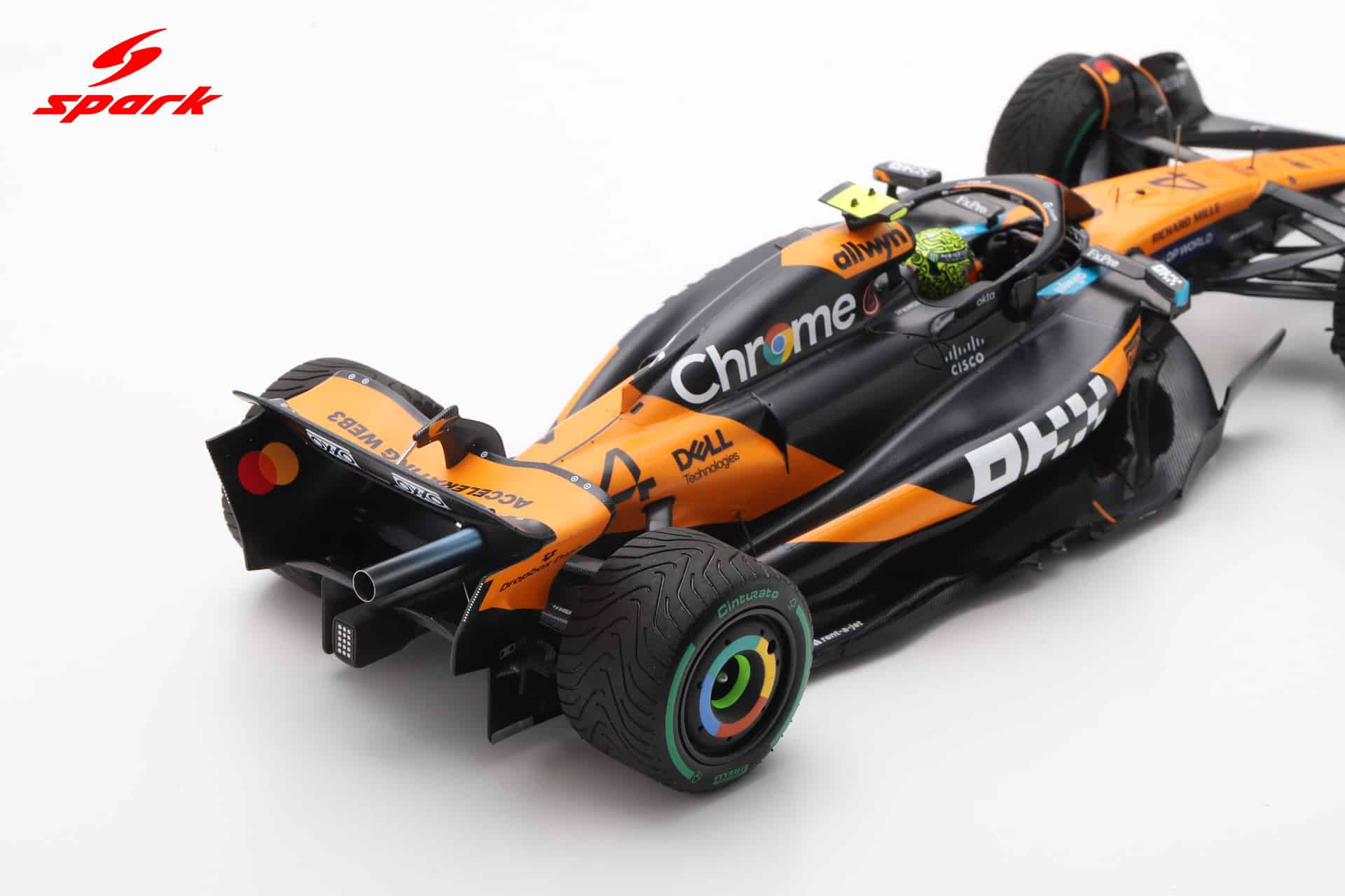 Spark 1:18 McLaren F1 MCL39 No.4 Lando Norris Winner Australian GP 2025 (18S1009) Resin Model 5 Spark 1:18 McLaren F1 MCL39 No.4 Lando Norris Winner Australian GP 2025 (18S1009) Resin Model - Image 5