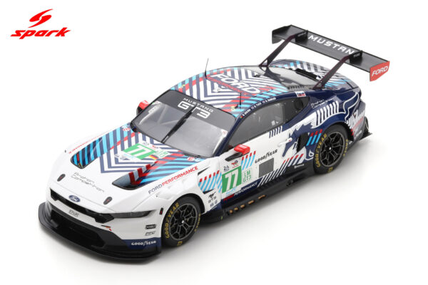 Spark 1:18 Ford Mustang LMGT3 No.77 Proton Competition 24h Le Mans 2025 (18S1052) Resin Model