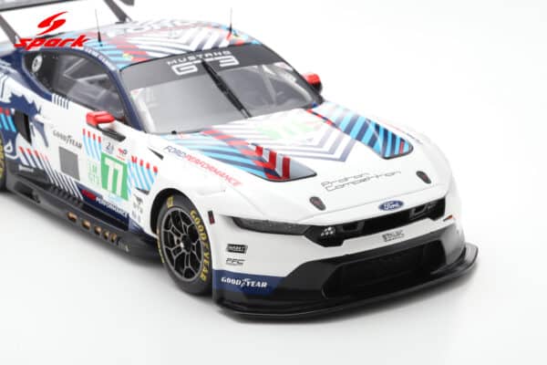 Spark 1:18 Ford Mustang LMGT3 No.77 Proton Competition 24h Le Mans 2025 (18S1052) Resin Model 11 Spark 1:18 Ford Mustang LMGT3 No.77 Proton Competition 24h Le Mans 2025 (18S1052) Resin Model