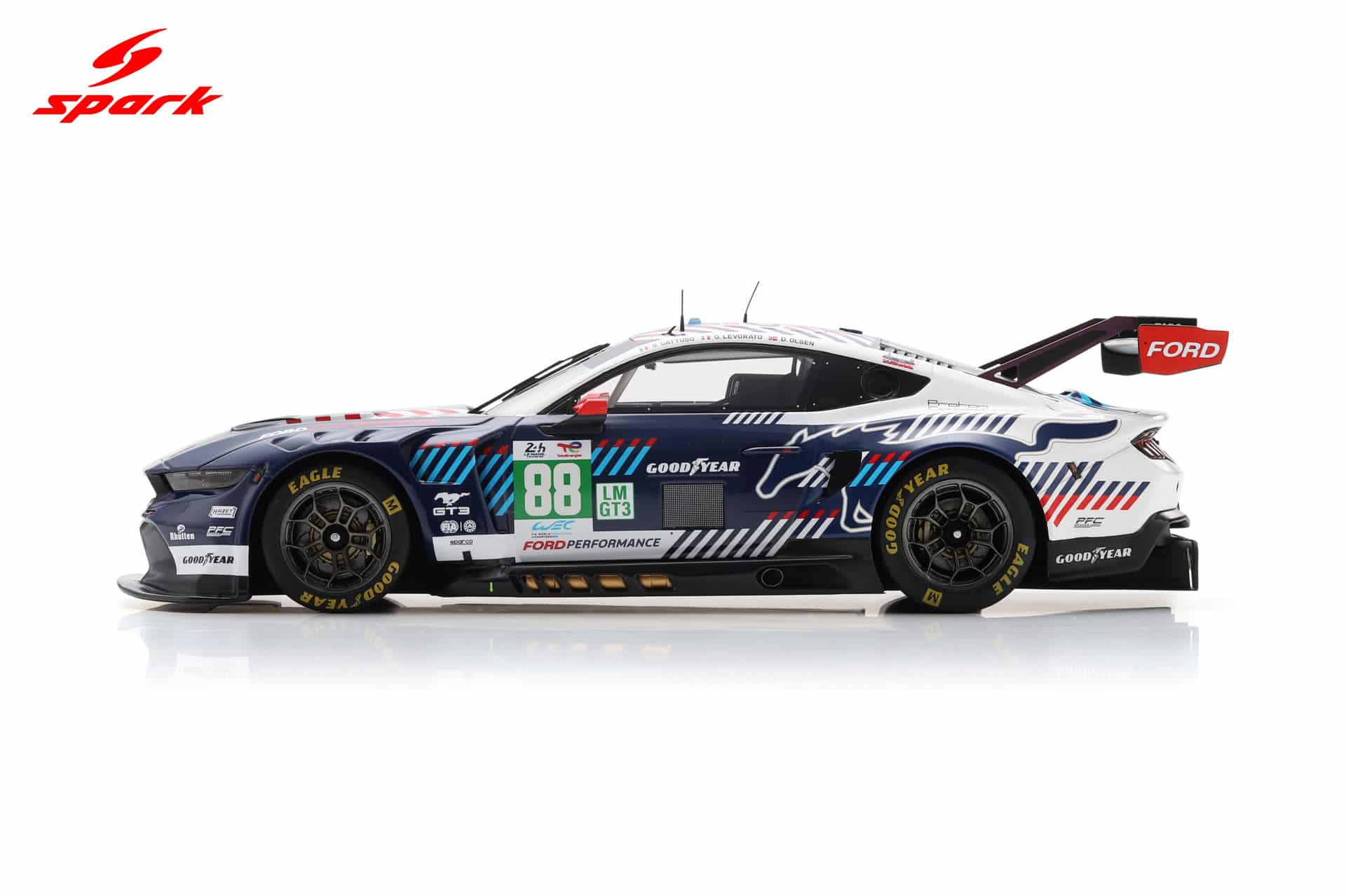 Spark 1:18 Ford Mustang LMGT3 No.88 Proton Competition 24h Le Mans 2025 (18S1053) Resin Model 7 Spark 1:18 Ford Mustang LMGT3 No.88 Proton Competition 24h Le Mans 2025 (18S1053) Resin Model - Image 7