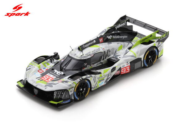Spark 1:18 Peugeot 9X8 No.93 TotalEnergies 24h Le Mans 2025 (18S1063) Resin Model