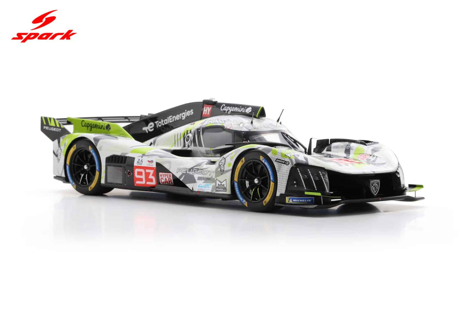 Spark 1:18 Peugeot 9X8 No.93 TotalEnergies 24h Le Mans 2025 (18S1063)