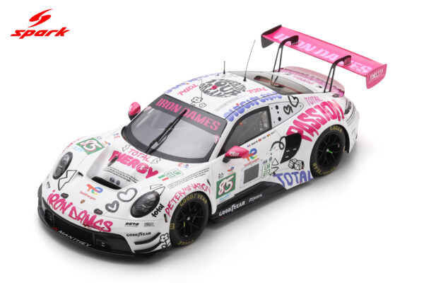 Spark 1:18 Porsche 911 GT3 R LMGT3 No.85 Iron Dames 2025 24h Le Mans (18S1068) Resin Model