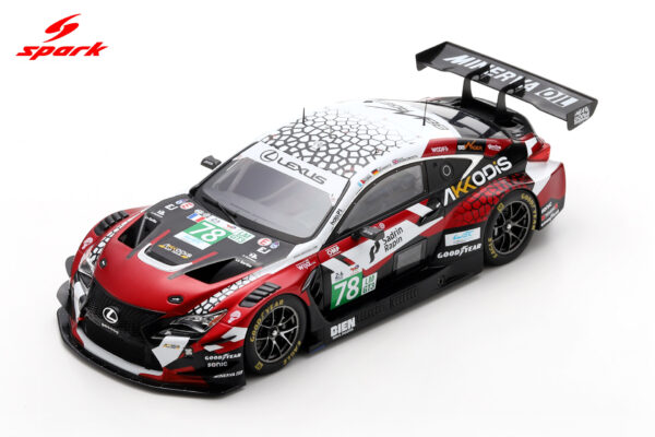 Spark 1:18 Lexus RC F LMGT3 No.78 Akkodis ASP 24h Le Mans 2025 (18S1076) Resin Model