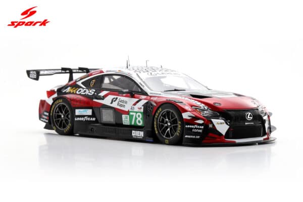 Spark 1:18 Lexus RC F LMGT3 No.78 Akkodis ASP 24h Le Mans 2025 (18S1076) Resin Model 16 Spark 1:18 Lexus RC F LMGT3 No.78 Akkodis ASP 24h Le Mans 2025 (18S1076) Resin Model