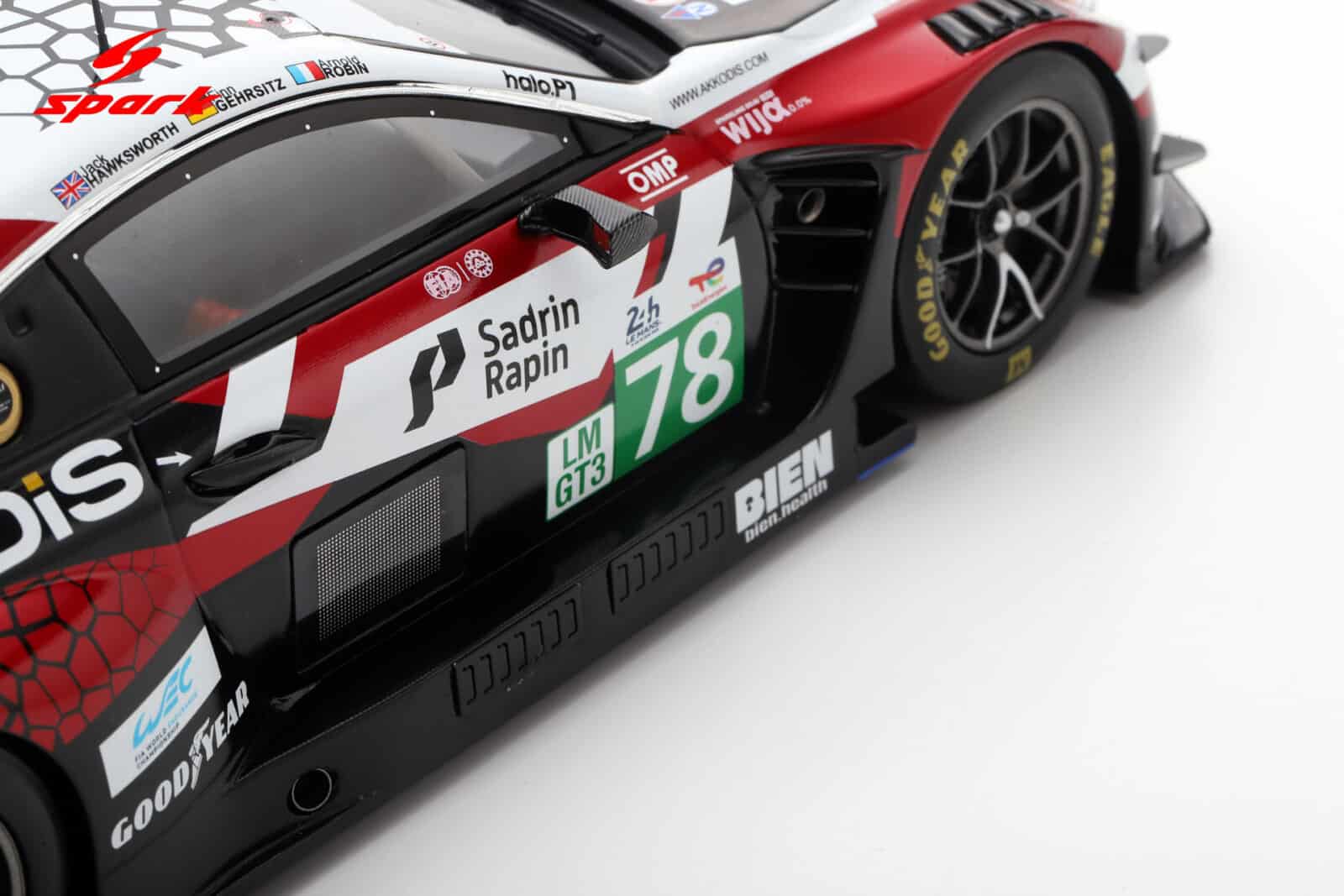 Spark 1:18 Lexus RC F LMGT3 No.78 Akkodis ASP 24h Le Mans 2025