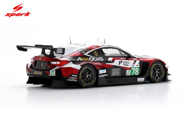 Spark 1:18 Lexus RC F LMGT3 No.78 Akkodis ASP 24h Le Mans 2025 (18S1076) Resin Model 11 Spark 1:18 Lexus RC F LMGT3 No.78 Akkodis ASP 24h Le Mans 2025 (18S1076) Resin Model