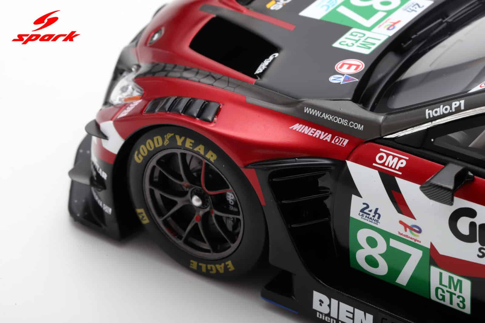 Spark 1:18 Lexus RC F LMGT3 No.87 Akkodis ASP 24h Le Mans 2025