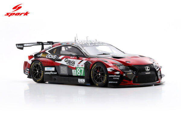Spark 1:18 Lexus RC F LMGT3 No.87 Akkodis ASP 24h Le Mans 2025 (18S1077) Resin Model 17 Spark 1:18 Lexus RC F LMGT3 No.87 Akkodis ASP 24h Le Mans 2025 (18S1077) Resin Model