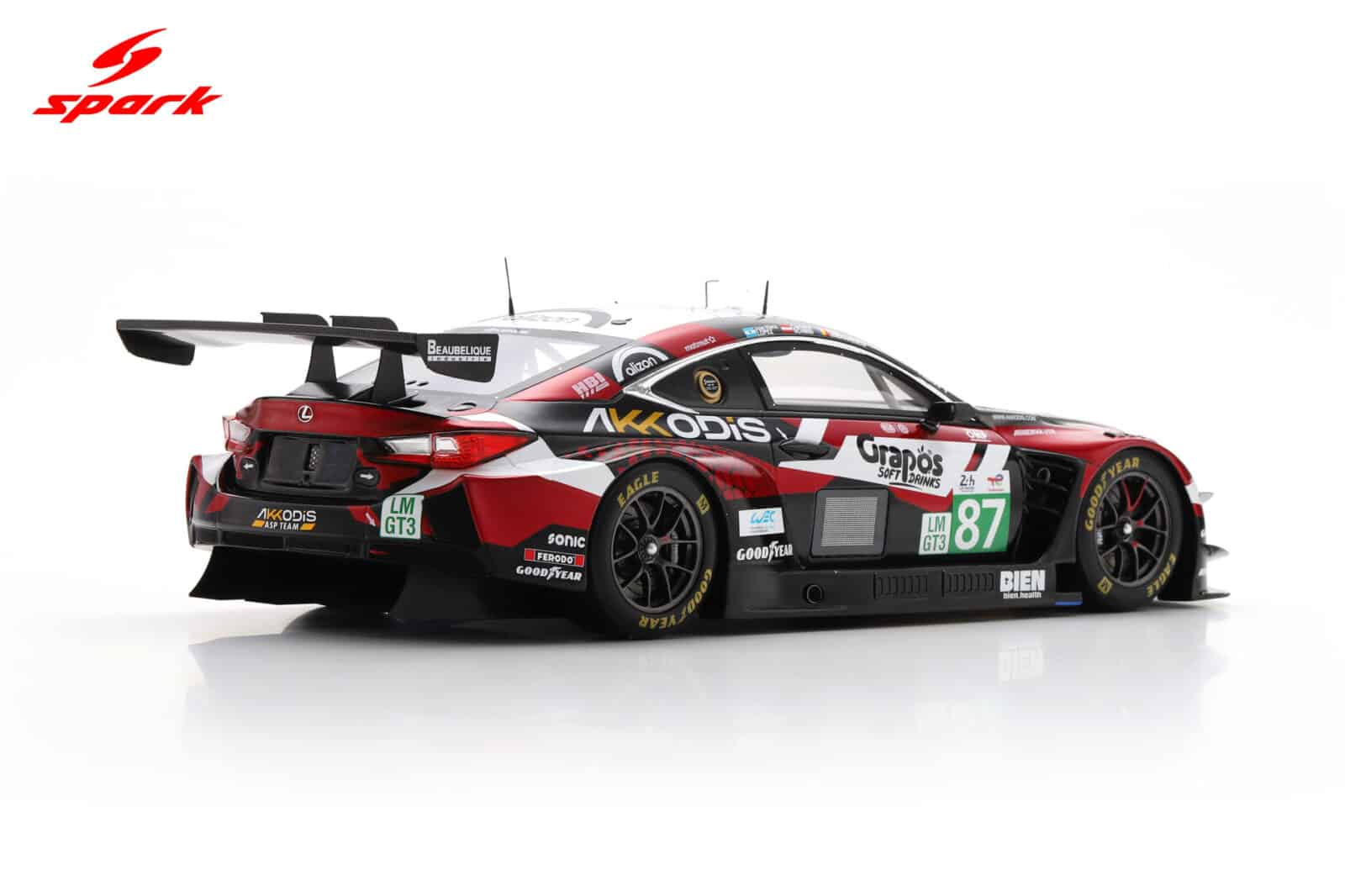 Spark 1:18 Lexus RC F LMGT3 No.87 Akkodis ASP 24h Le Mans 2025