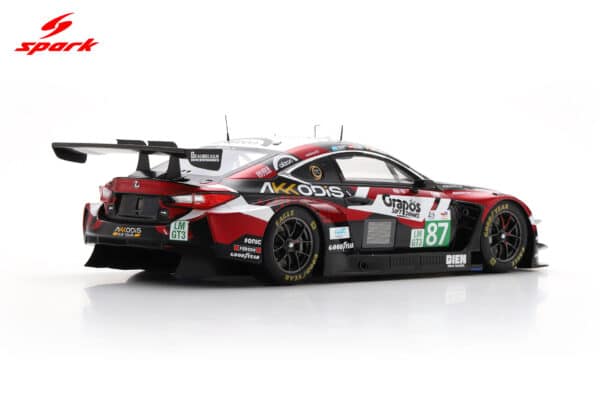 Spark 1:18 Lexus RC F LMGT3 No.87 Akkodis ASP 24h Le Mans 2025 (18S1077) Resin Model 15 Spark 1:18 Lexus RC F LMGT3 No.87 Akkodis ASP 24h Le Mans 2025 (18S1077) Resin Model