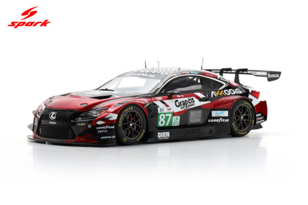 Alternative view of Spark 1:18 Lexus RC F LMGT3 No.87 Akkodis ASP 24h Le Mans 2025 (18S1077) Resin Model