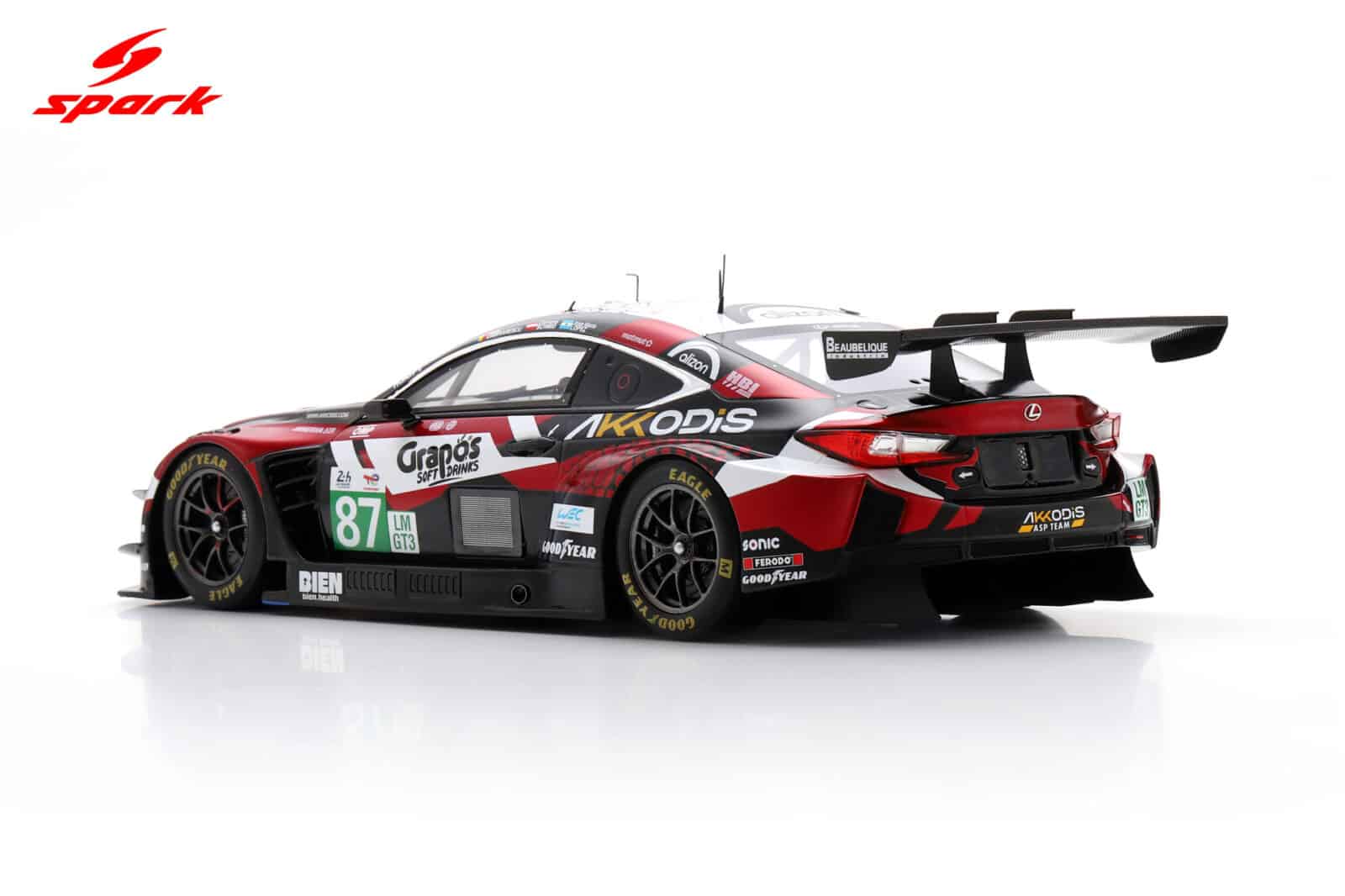 Spark 1:18 Lexus RC F LMGT3 No.87 Akkodis ASP 24h Le Mans 2025