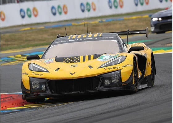 Spark - 1:18 Chevrolet Corvette Z06 LMGT3.R No.81 TF Sport 3rd Place - 2025 24h Le Mans - T.Van Rompuy, R.Andrade, C.Eastwood - Resin Model