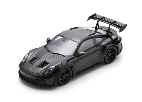 Spark - 1:18 Porsche 911 GT3 RS (992) - Black with Weissach Package - 2023 - Resin Model