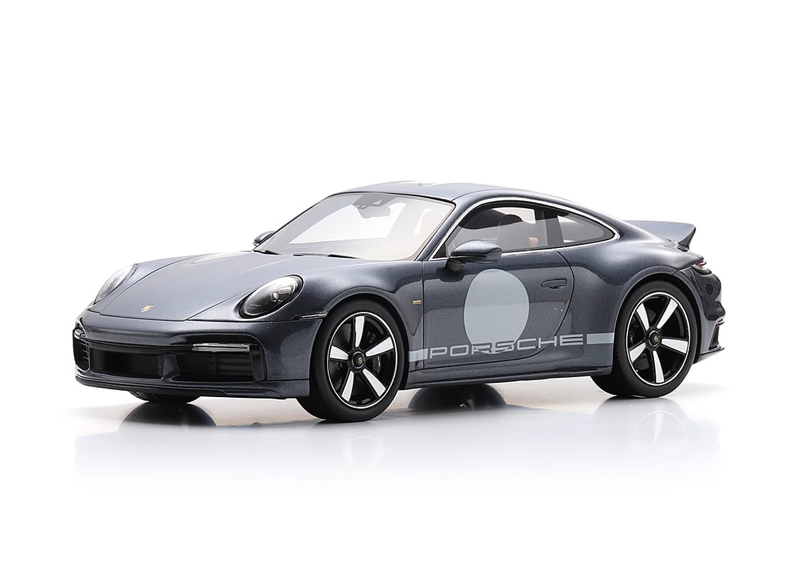 Spark - 1:18 Porsche 911 Sport Classic (992) - Yachting Blue Metallic with Heritage Package - 2022 - Resin Model 3 18S1087 2